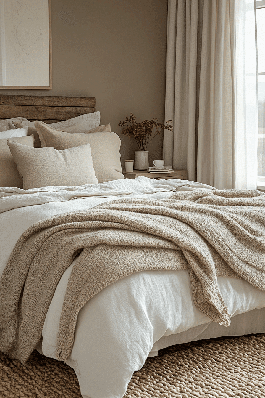 cozy vintage bedroom