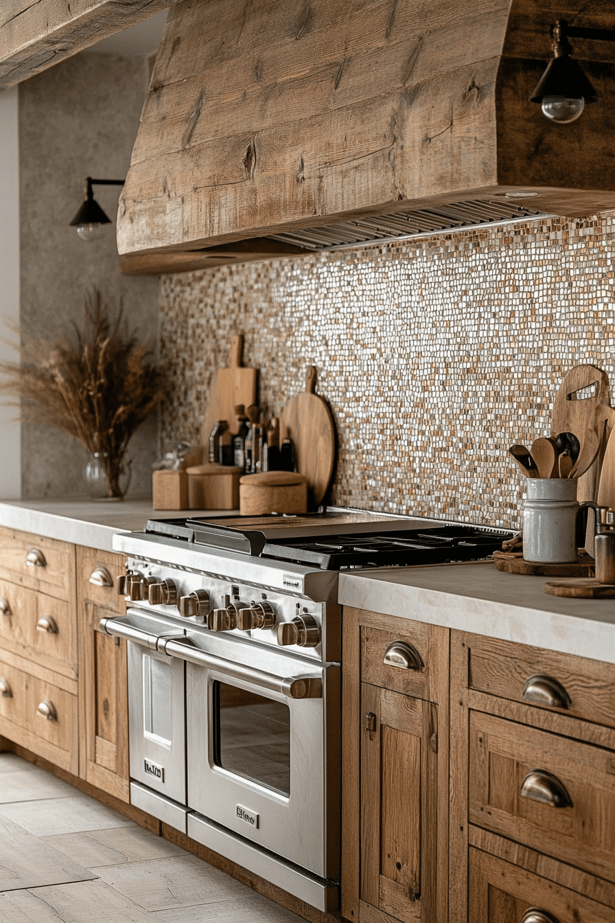 farmhouse backsplash