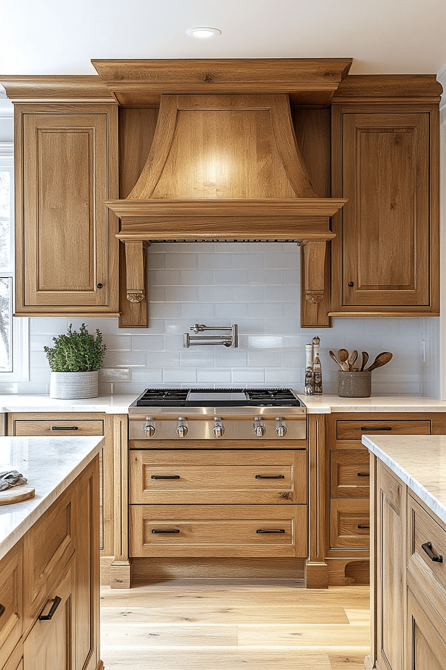 natural maple kitchen cabinets