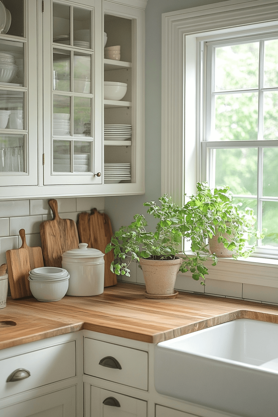 white shaker kitchen cabinets
