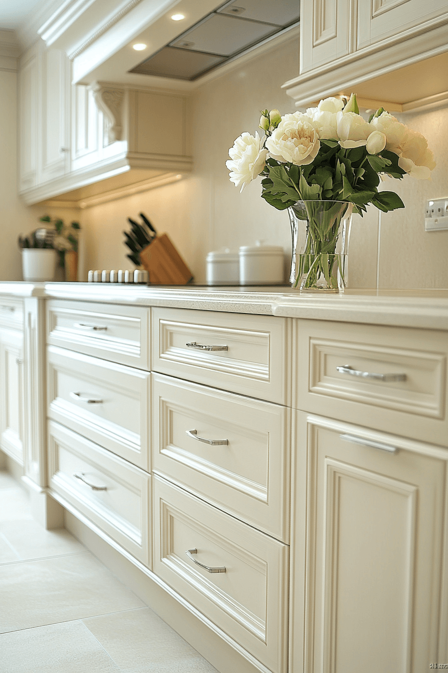 ivory kitchen cabinets