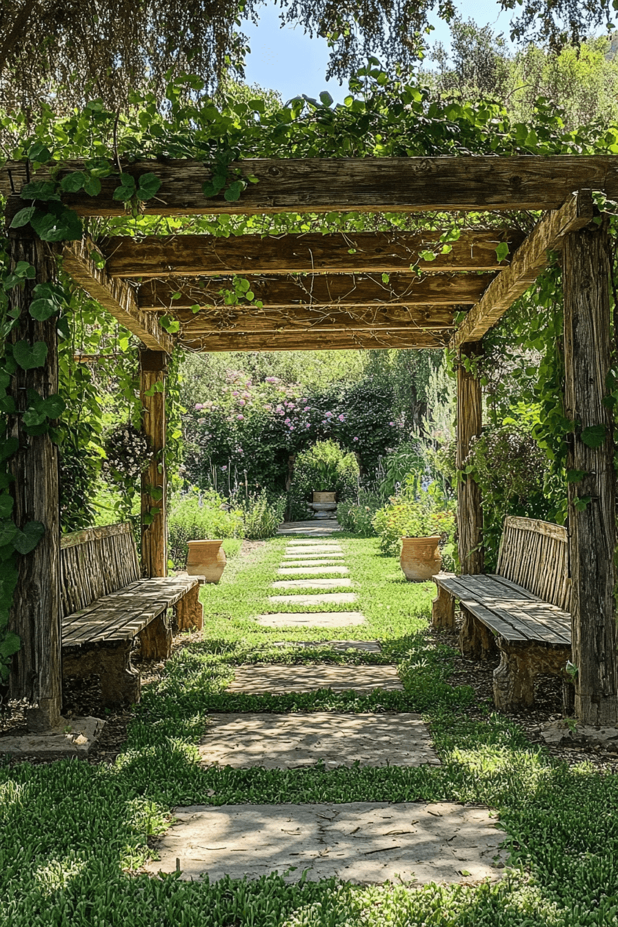vintage garden decor