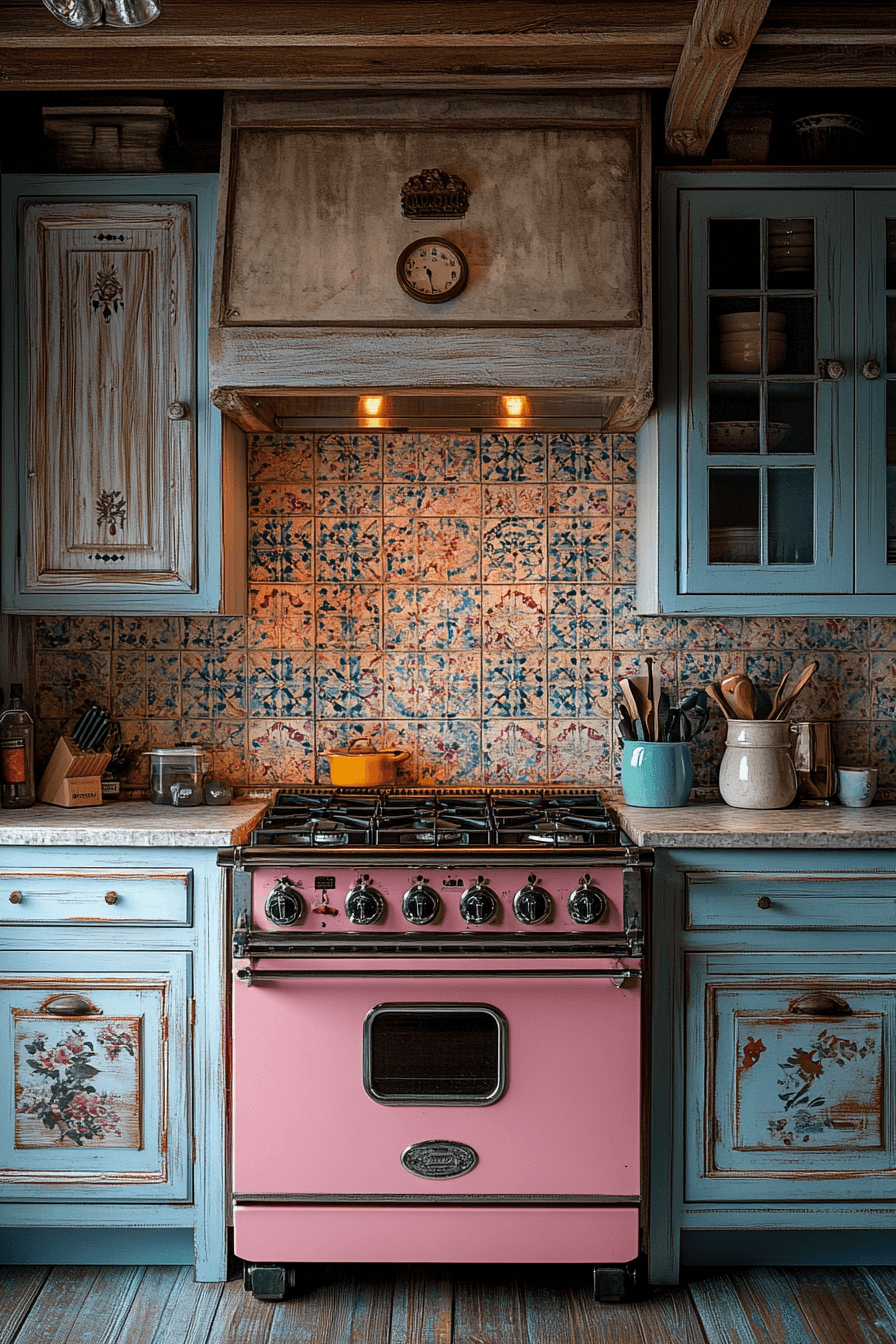 29 Granny Chic Kitchens That Bring Cozy Charm and Timeless Joy 18 granny chic kitchen