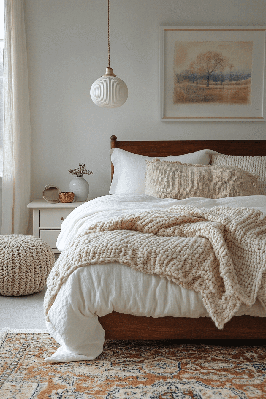 cozy boho bedroom