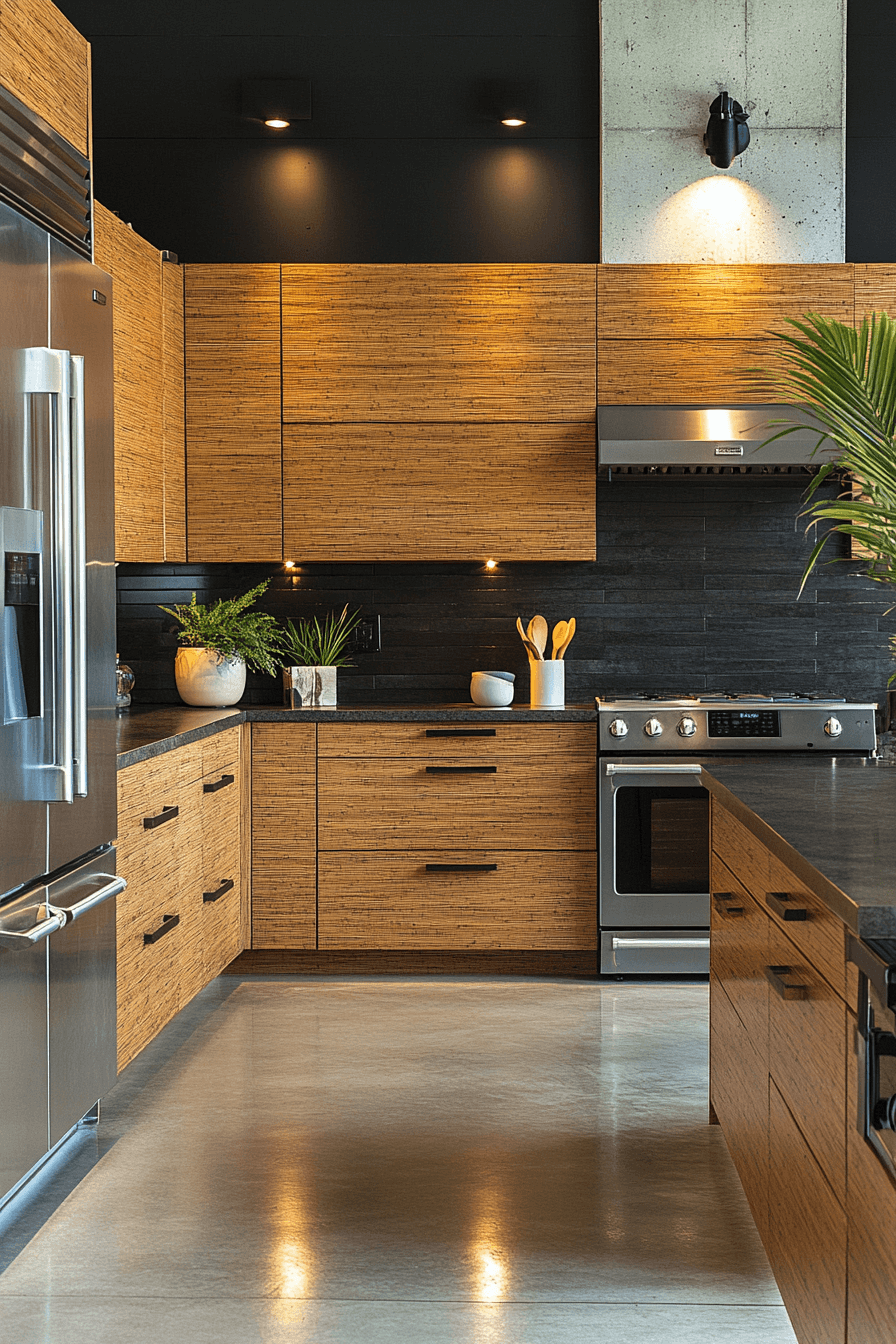 Light Brown Kitchen Cabinets