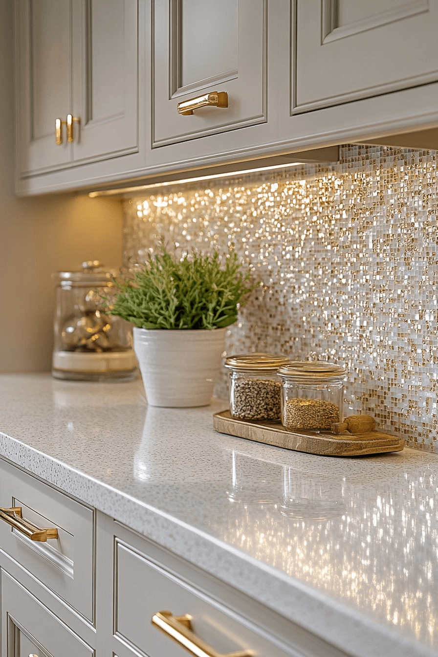 mosaic backsplash kitchen