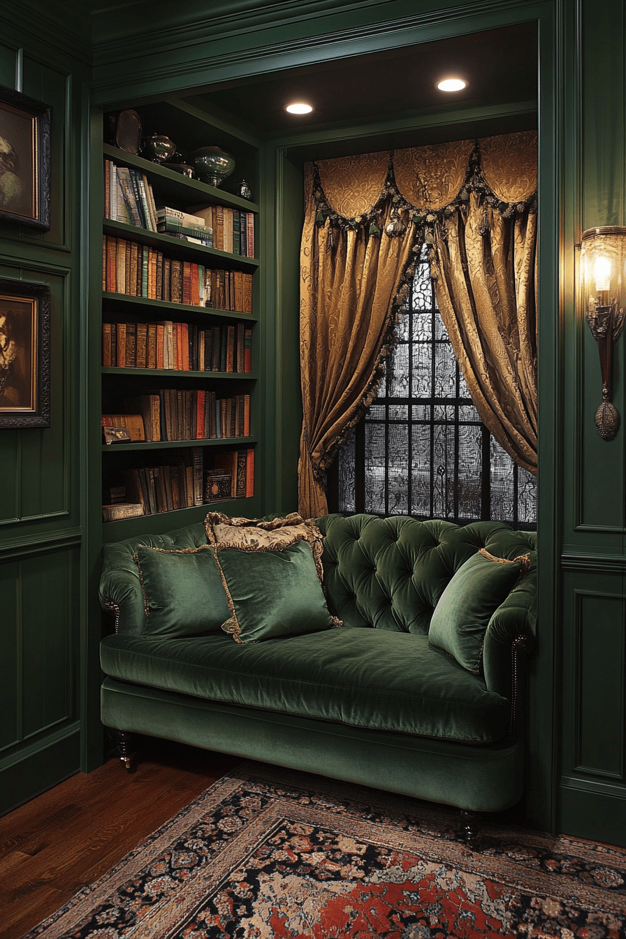 olive green couch living room ideas