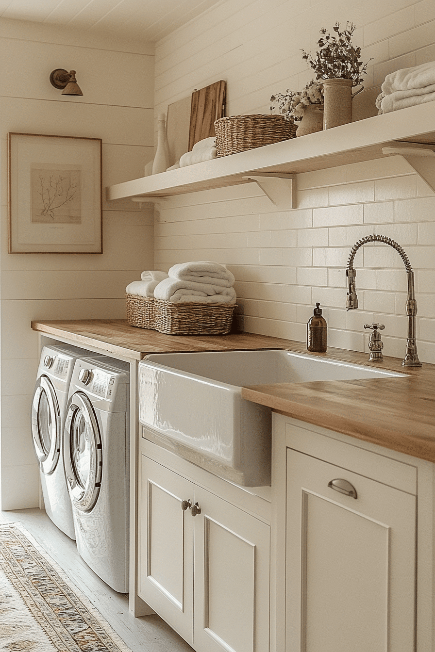 cottage laundry room