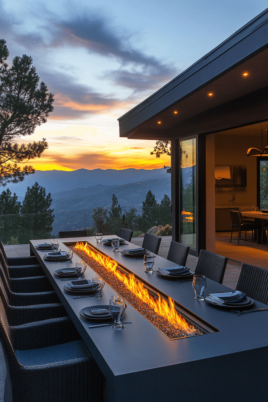 outside firepit ideas