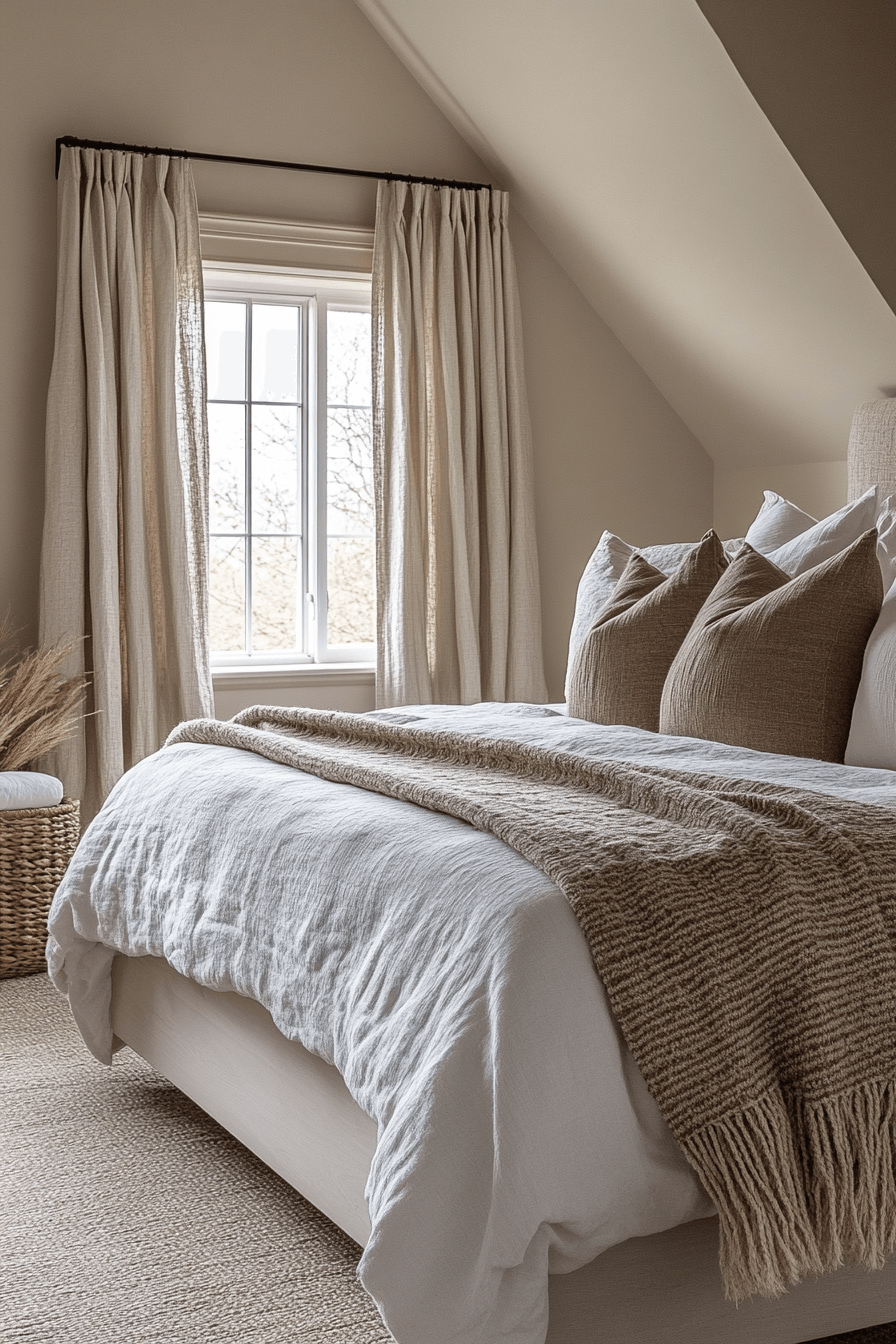 cozy vintage bedroom