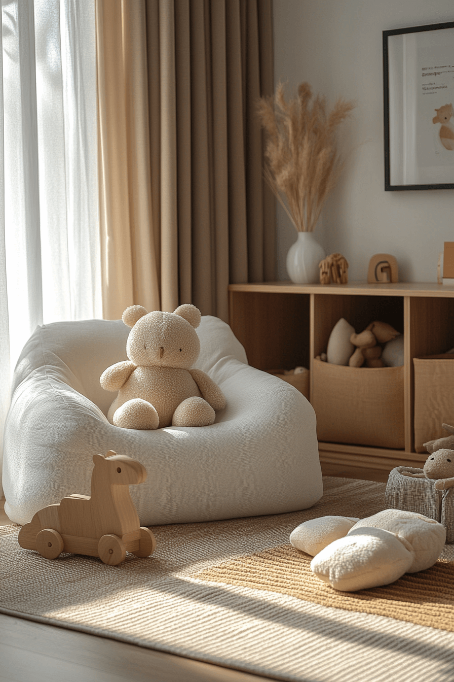 japandi kids room