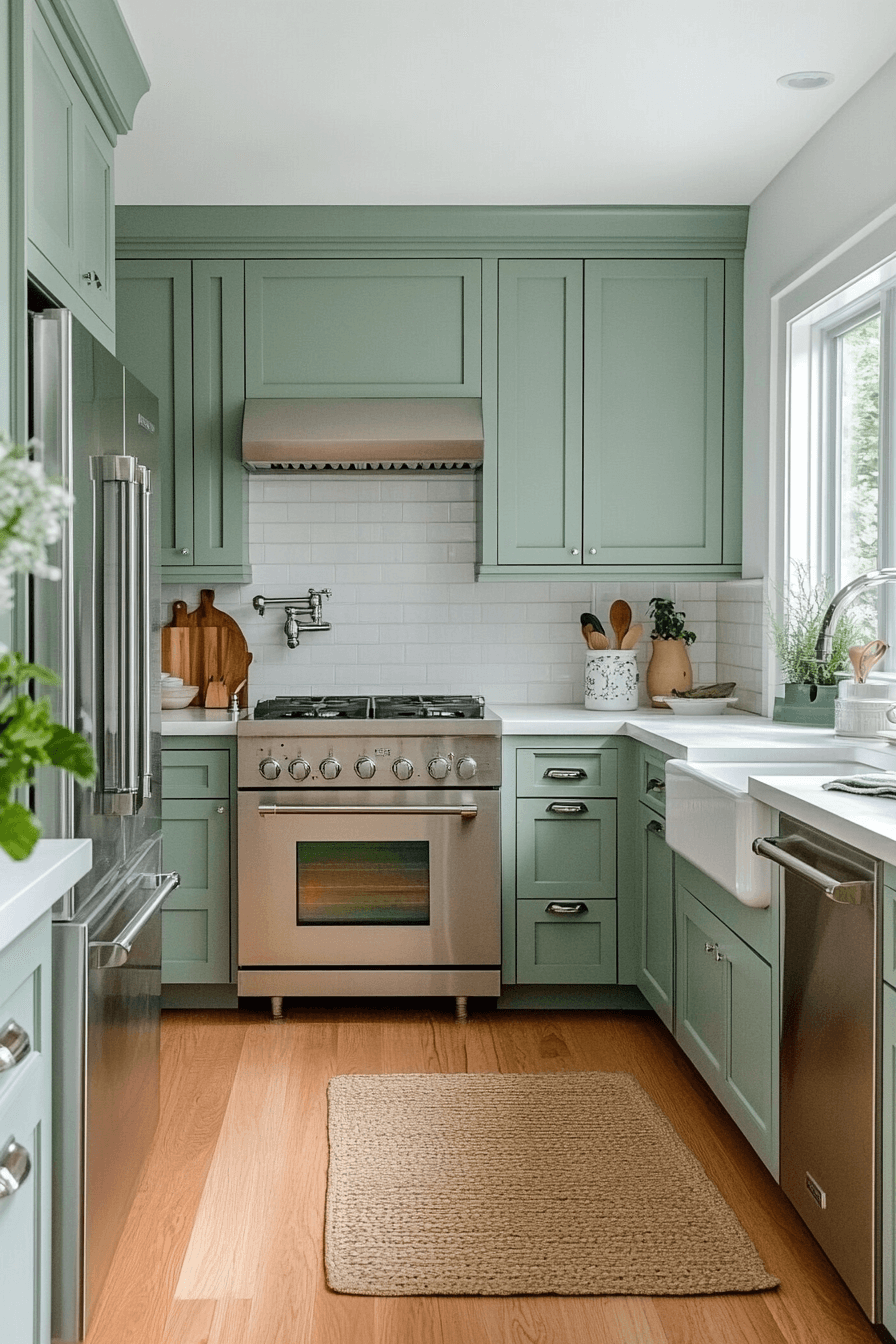 vintage kitchen cabinets