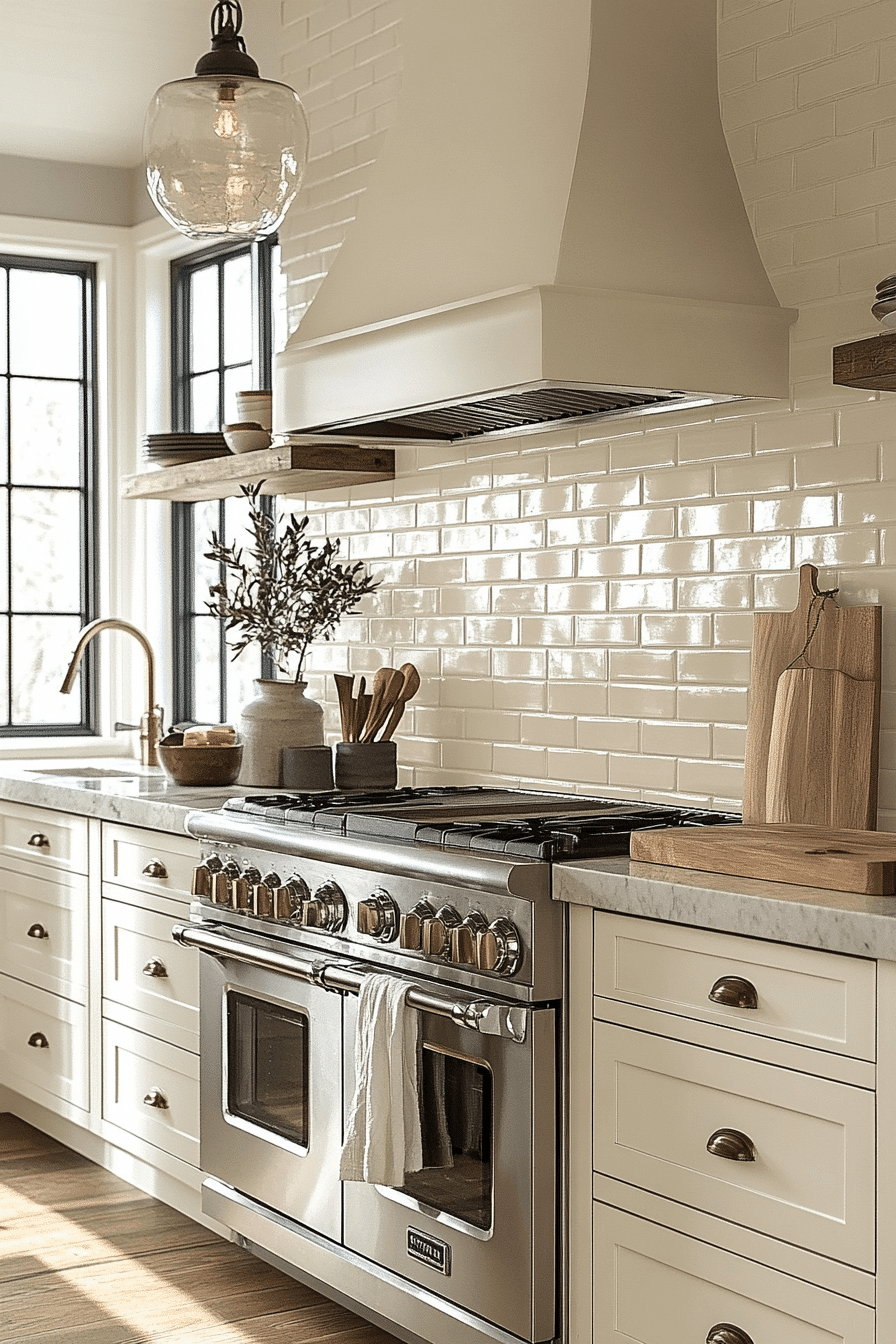 farmhouse backsplash