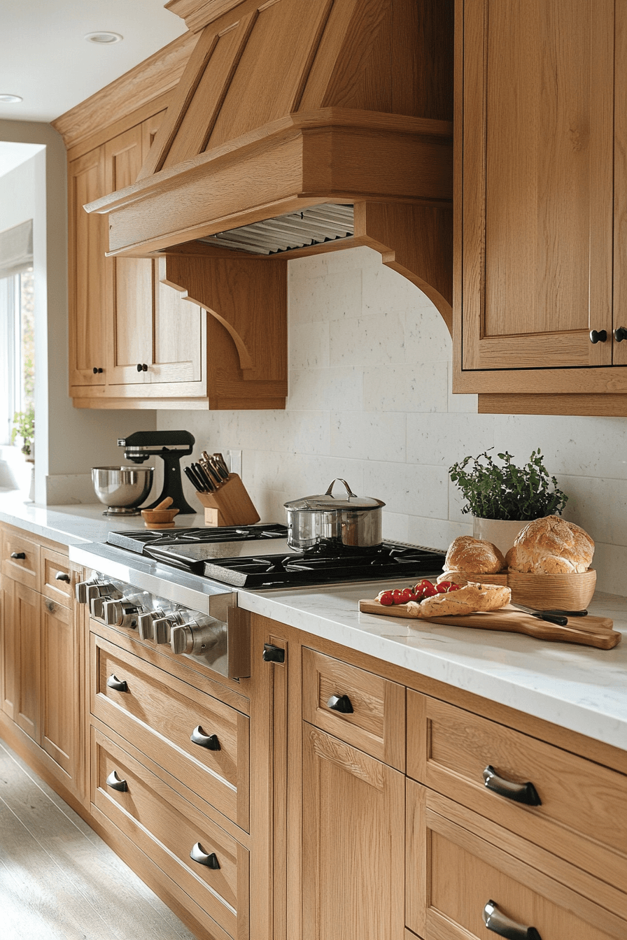 29 Natural Oak Kitchen Cabinets That Bring Warmth, Beauty, and Lasting Style 2 natural oak kitchen cabinets