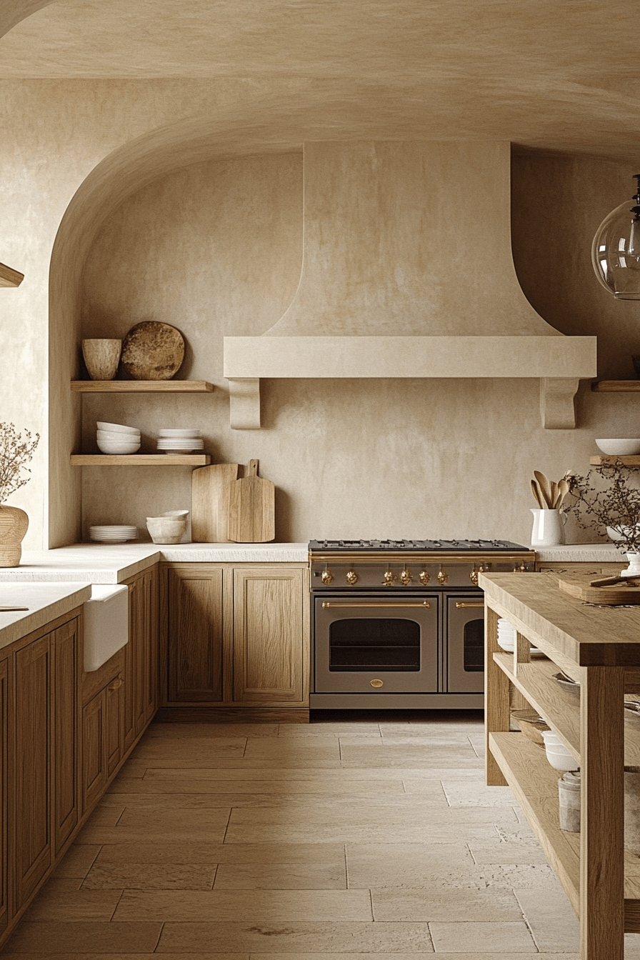 European Cottage Kitchen