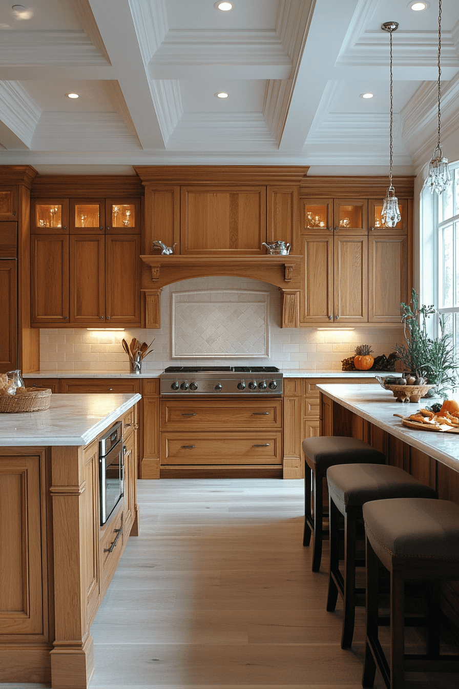 29 Golden Oak Kitchen Cabinets That Add Warmth, Glow, and Lasting Style 20 golden oak kitchen cabinets