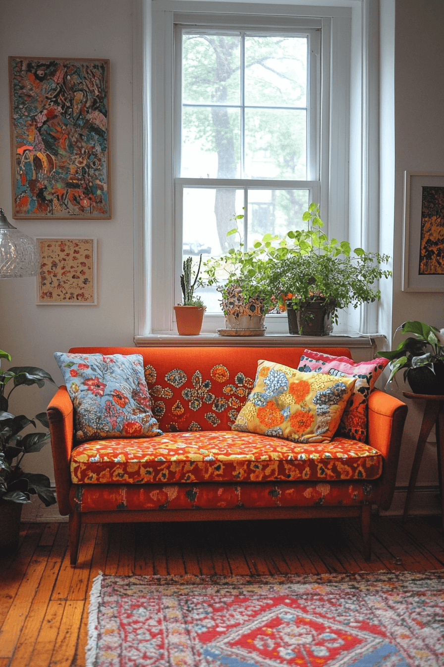 granny chic living room