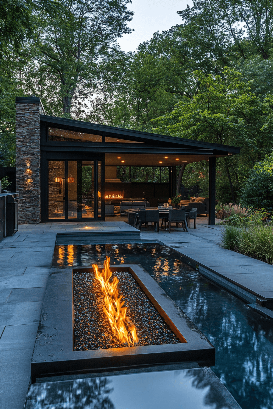 outside firepit ideas