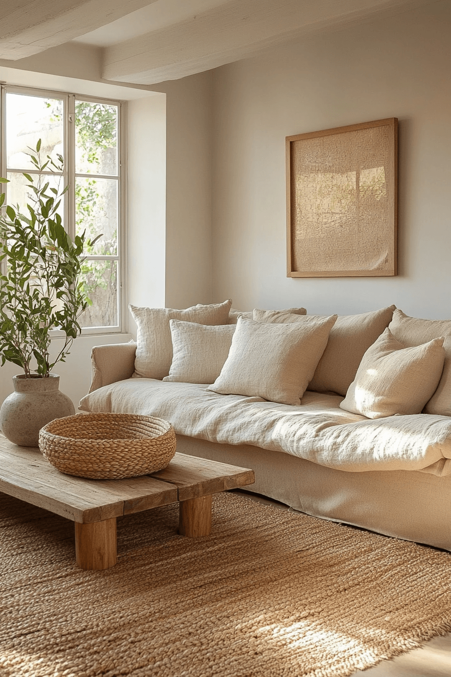organic modern home decor