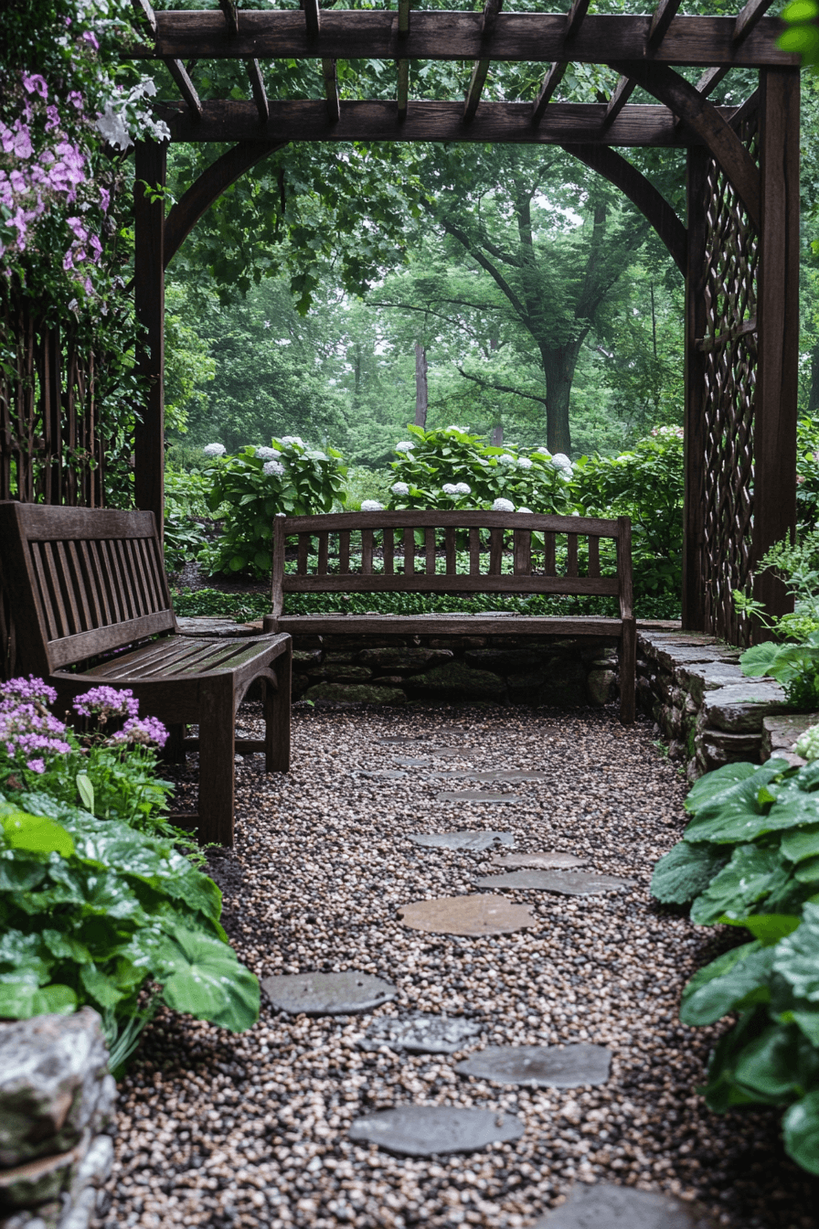 vintage garden decor