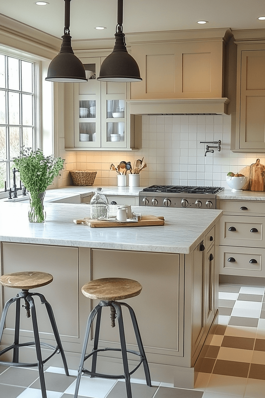 European Cottage Kitchen