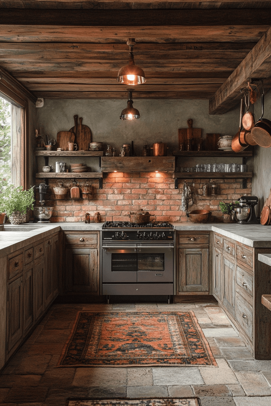 vintage kitchen cabinets