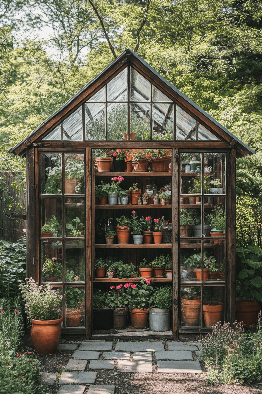 vintage garden decor