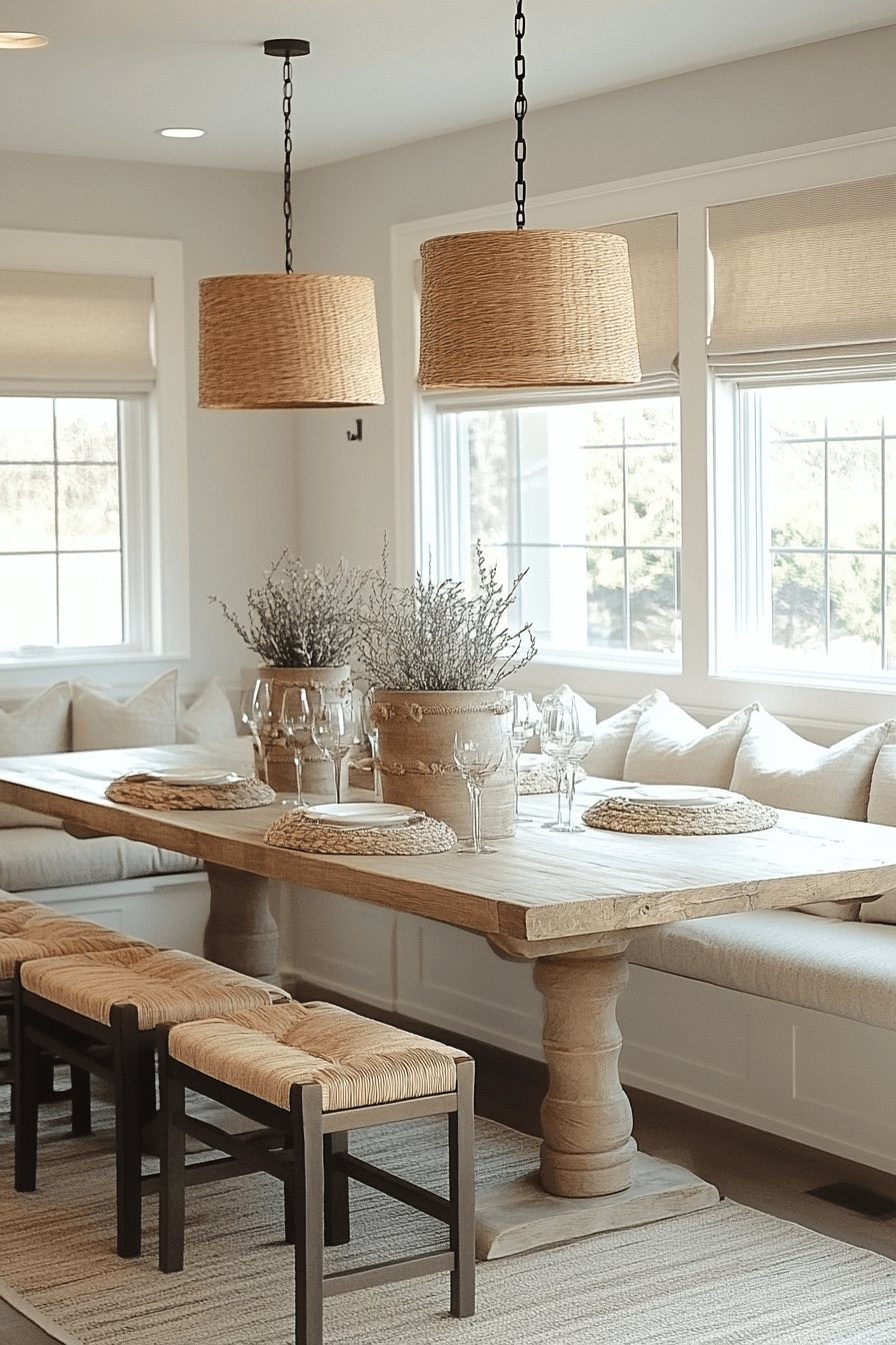granny chic dining room