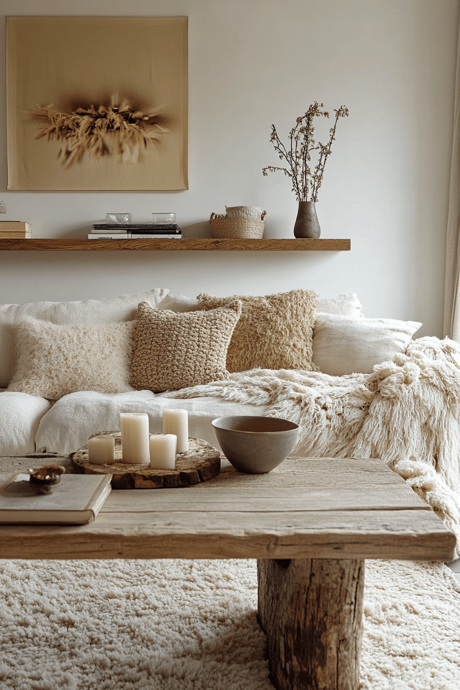cozy vintage living room