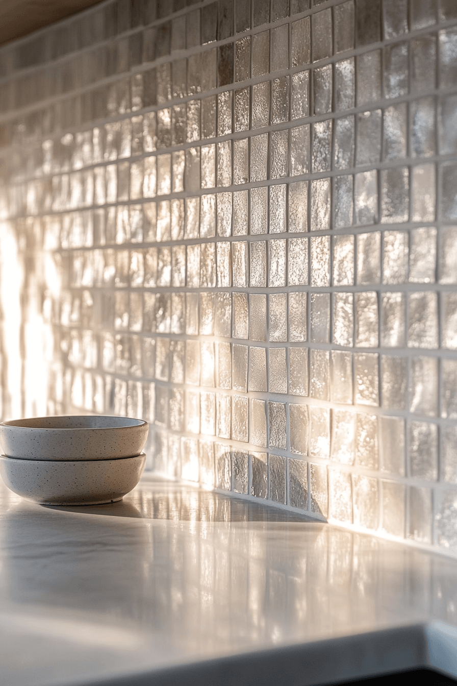 marble backsplash