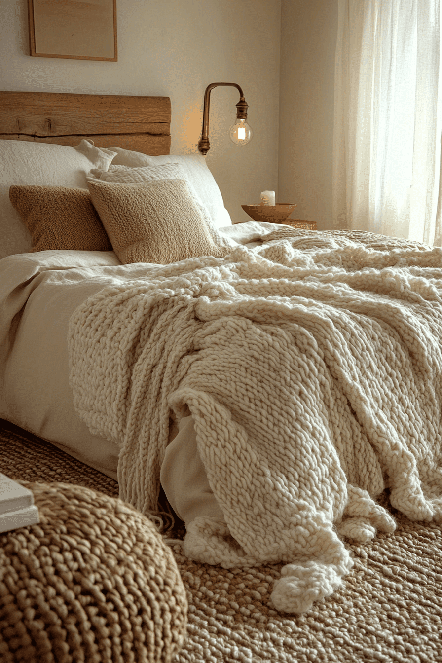 cozy vintage bedroom