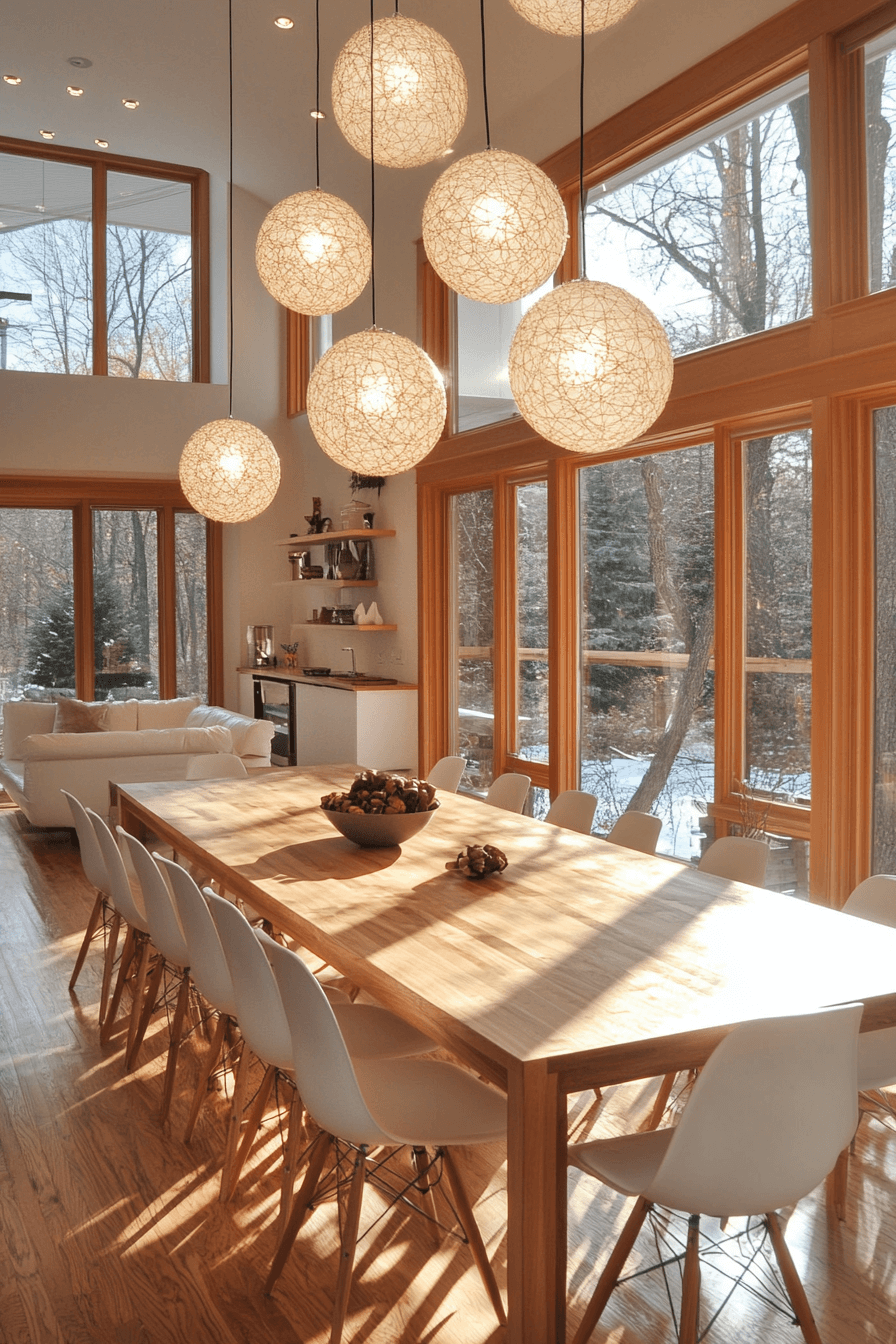 granny chic dining room