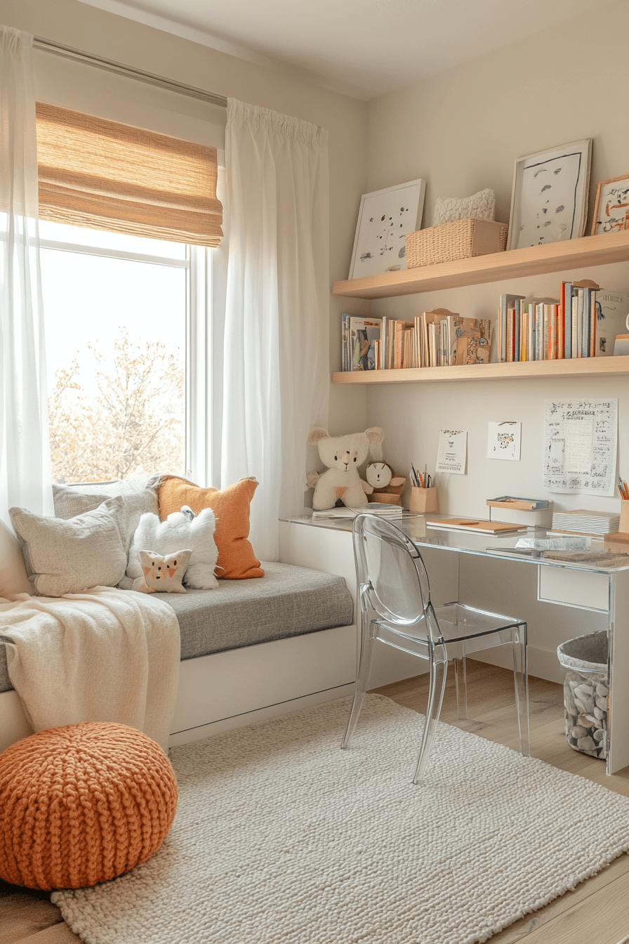 japandi kids room