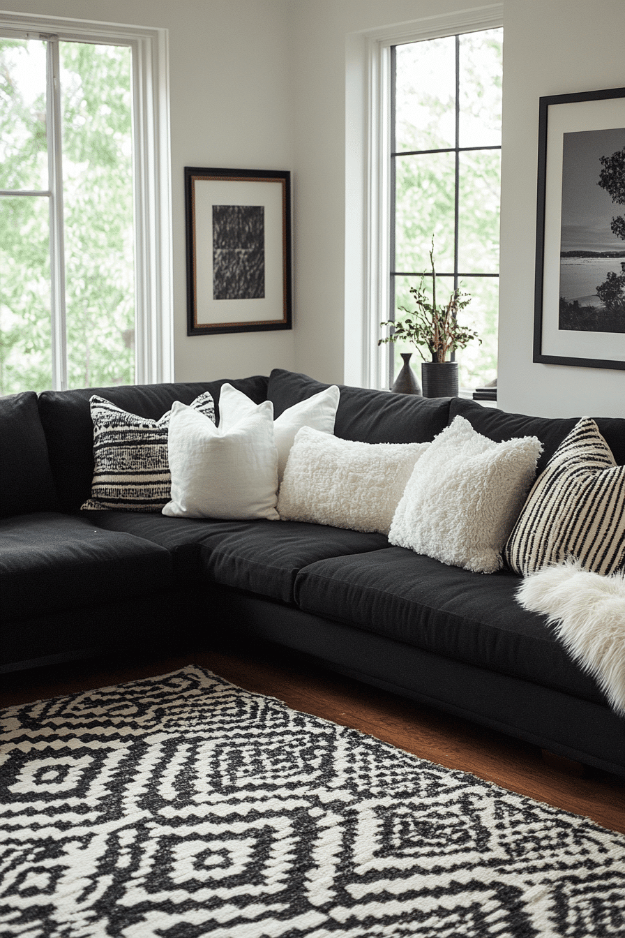 sectional couch living room