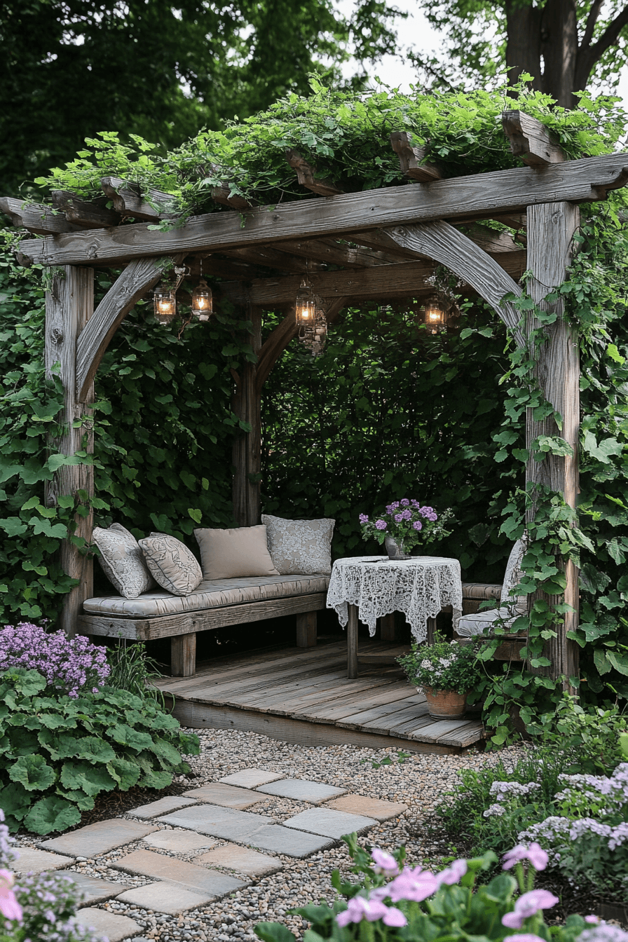 cottagecore garden