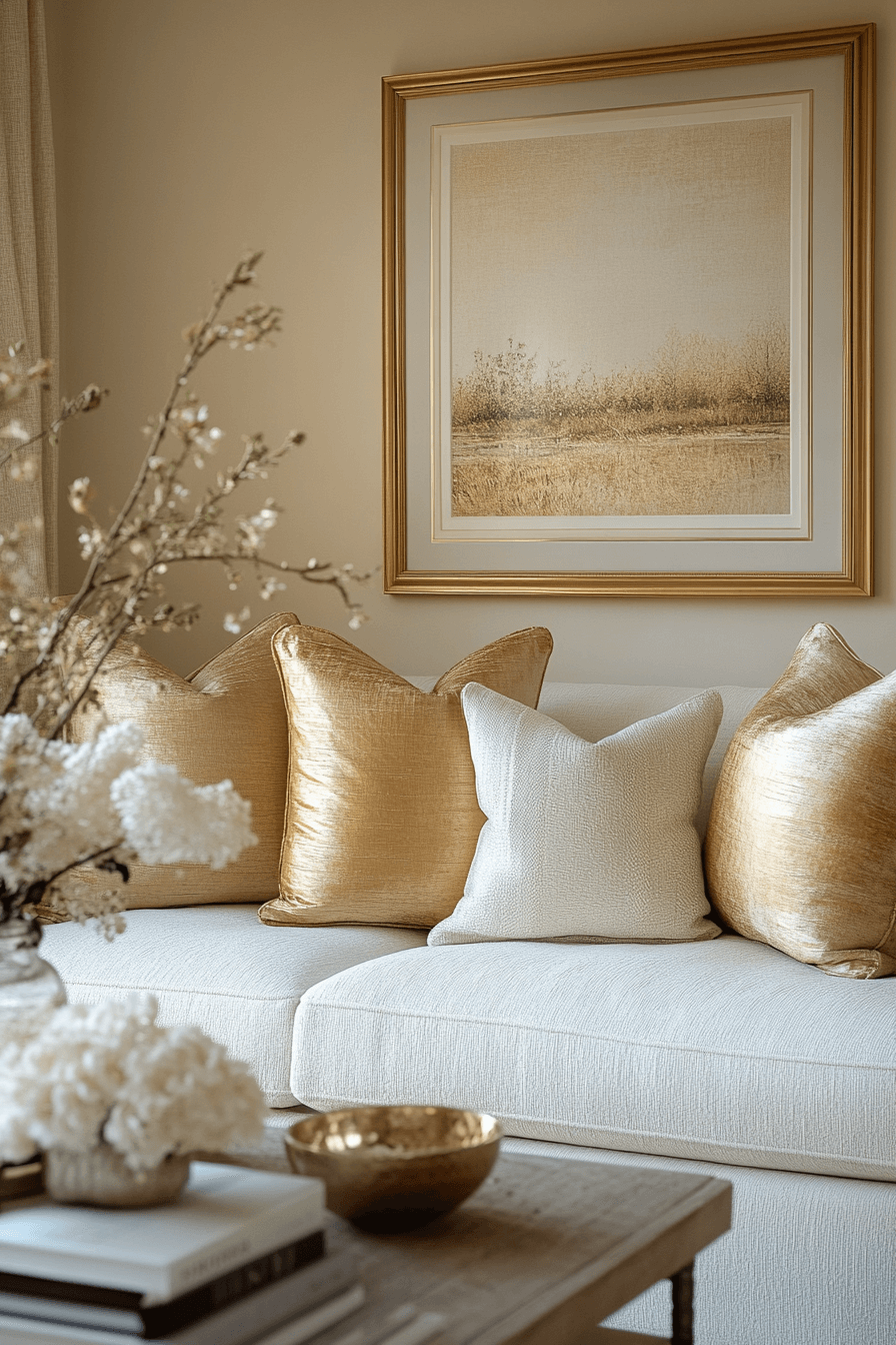 cozy vintage living room