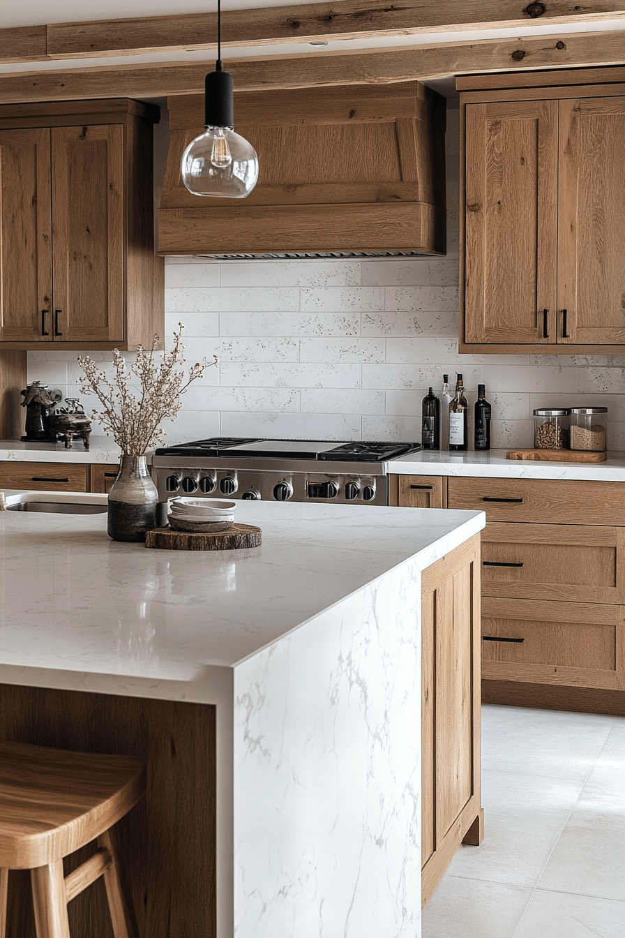 Light Brown Kitchen Cabinets