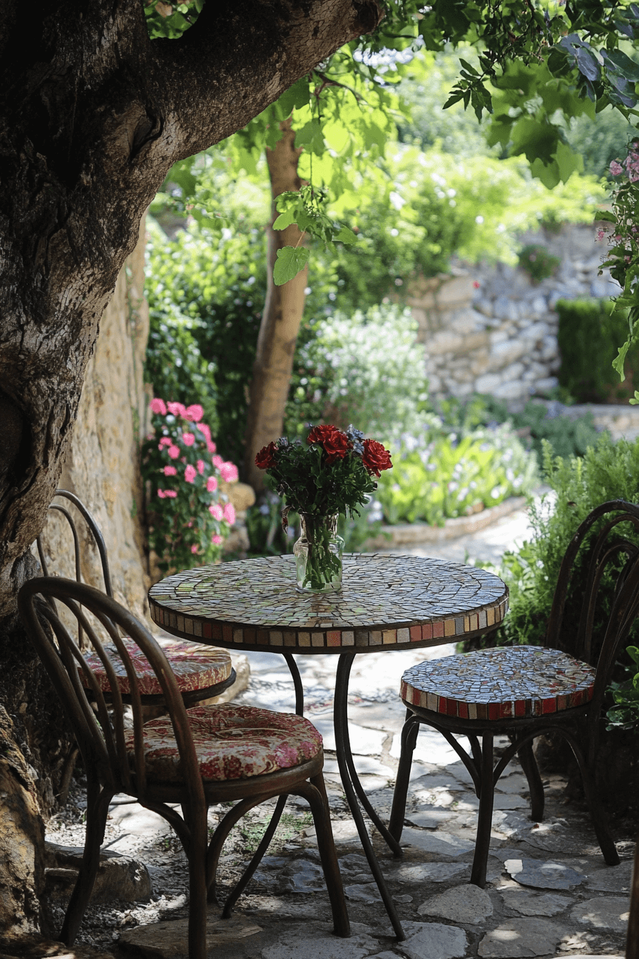 vintage garden decor