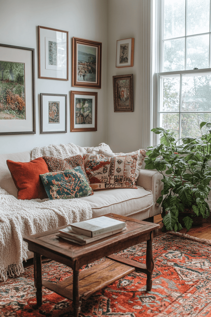 cozy eclectic home