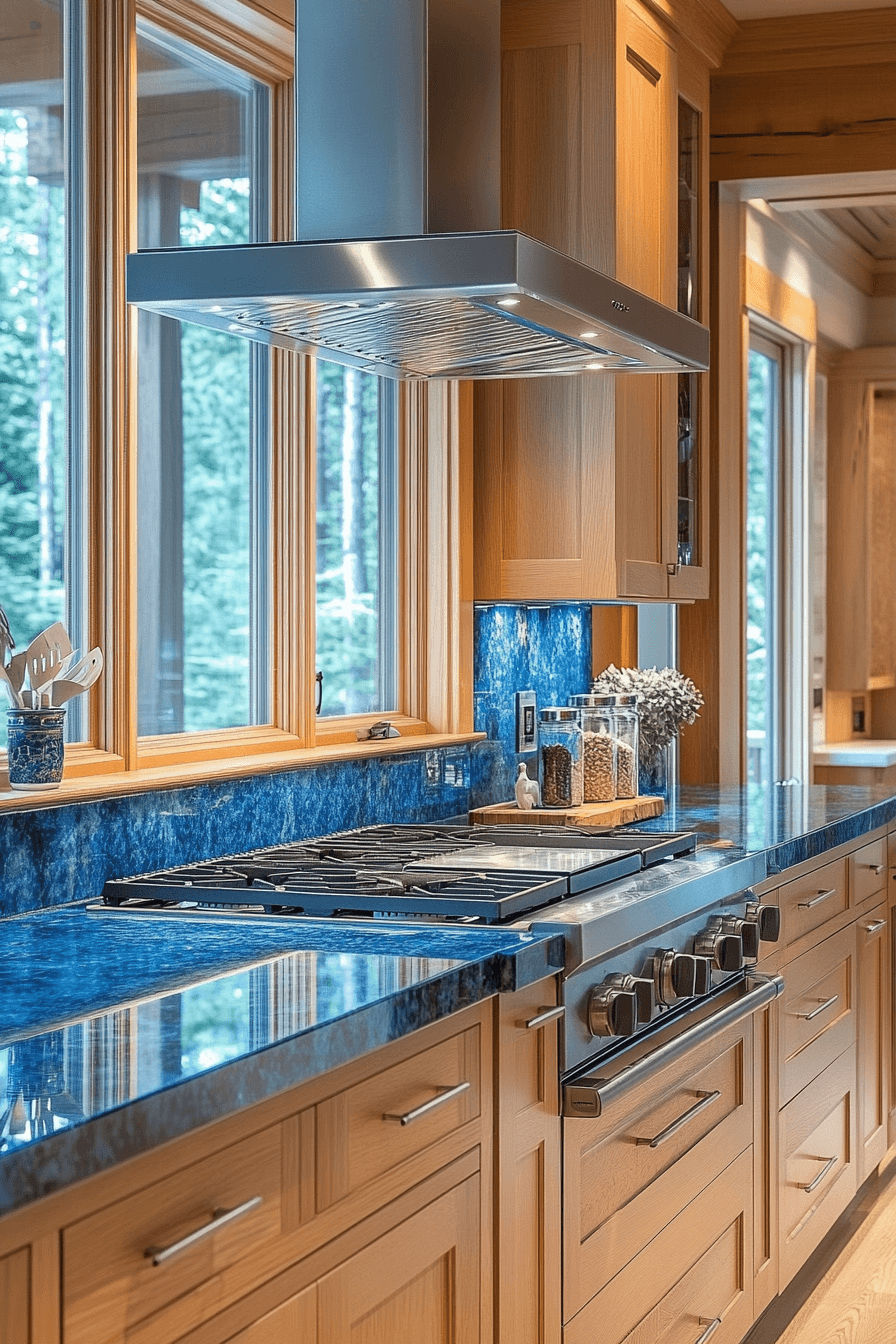 recycled glass countertops