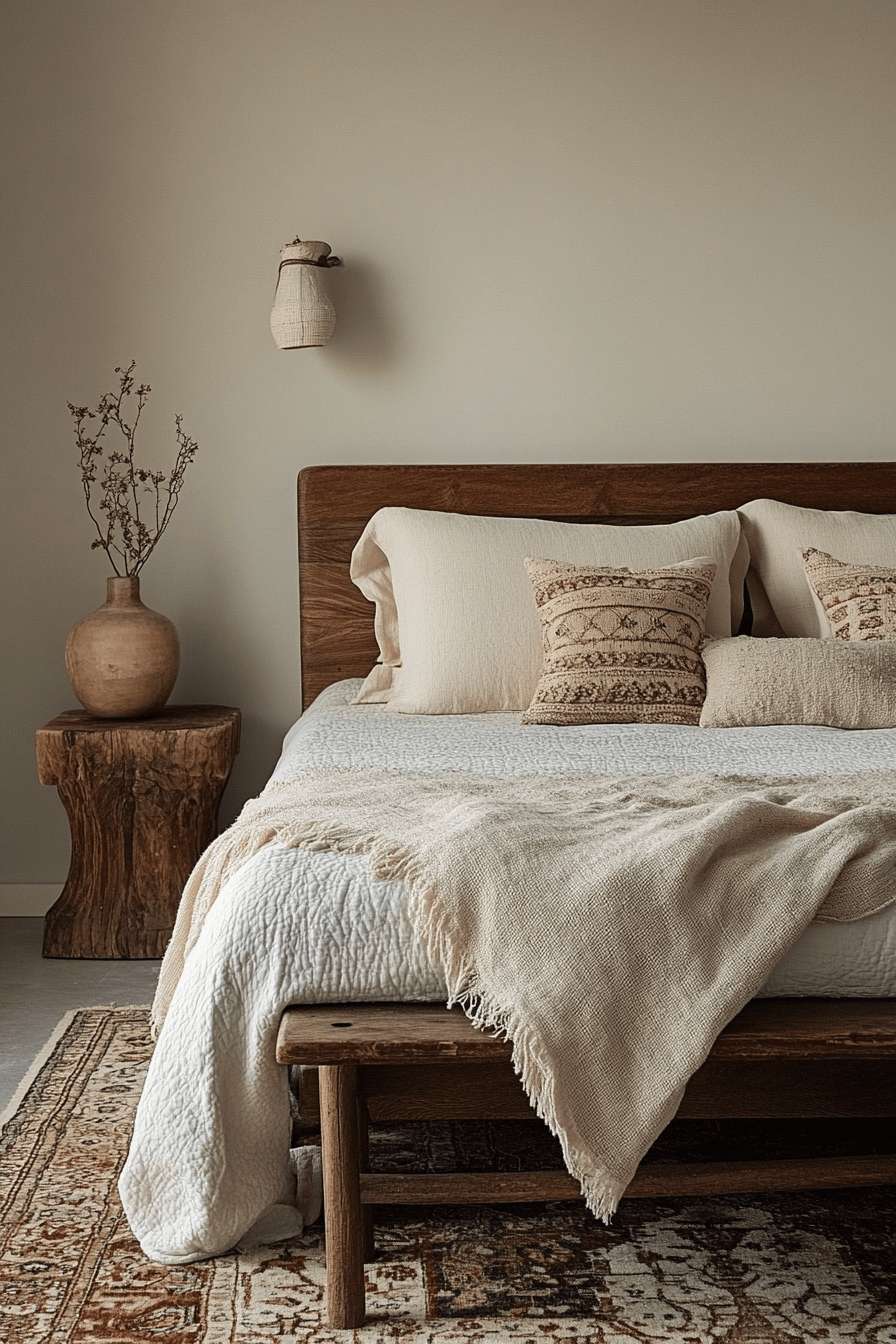 chambre boho chic