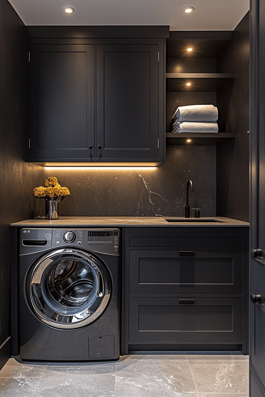 moody laundry room