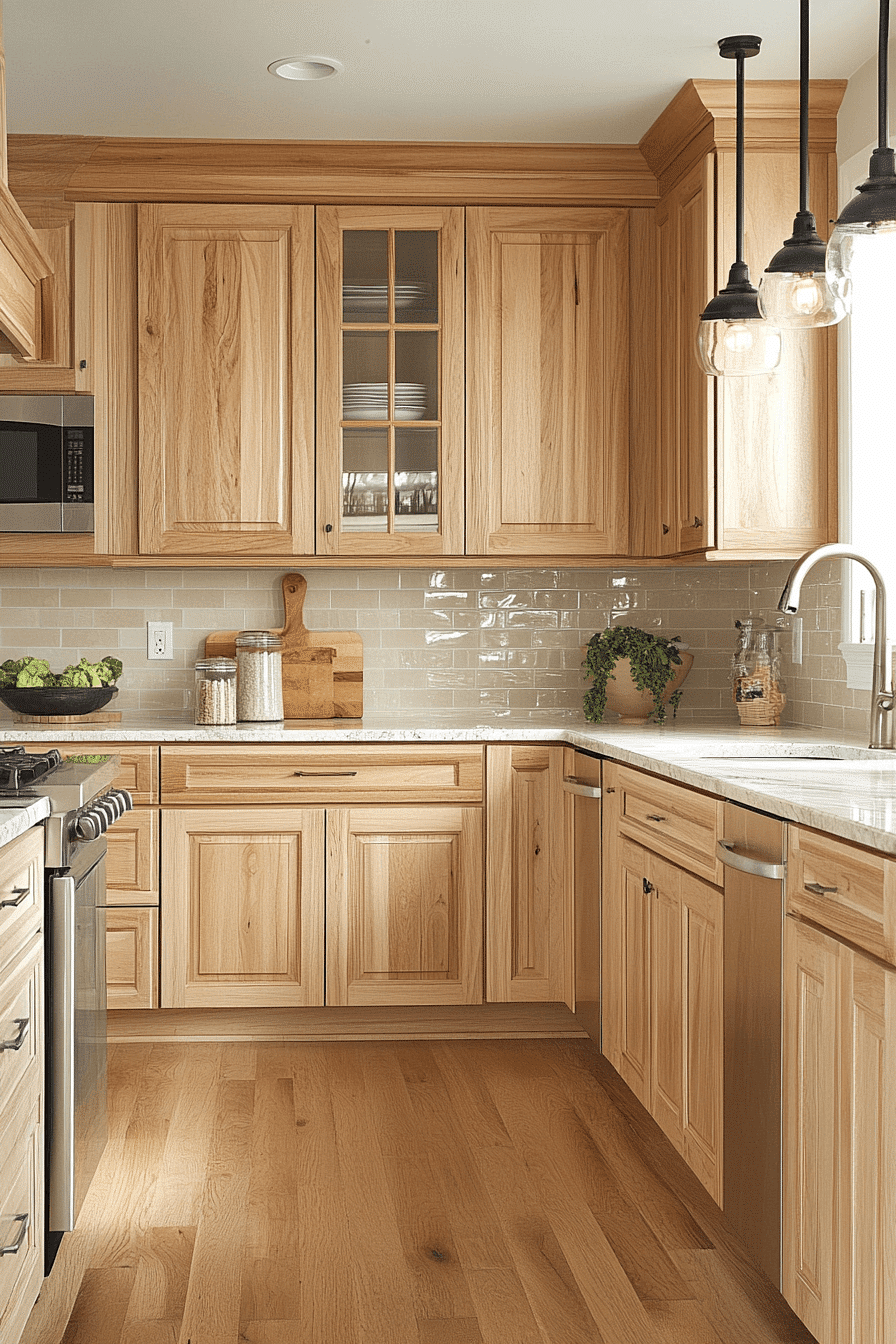 29 Light Oak Kitchen Cabinets That Bring Bright Warmth And Timeless ...