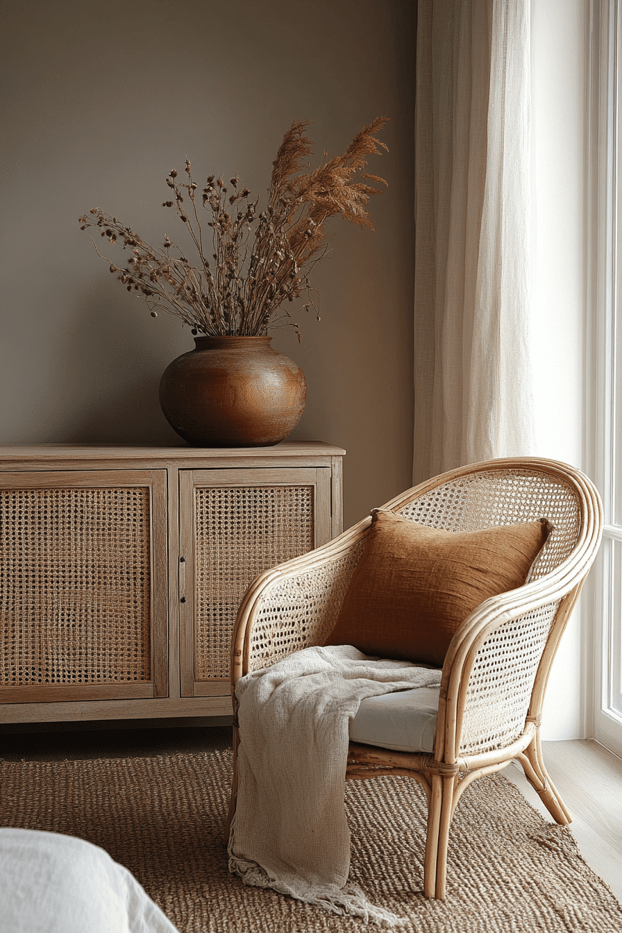 organic modern home decor
