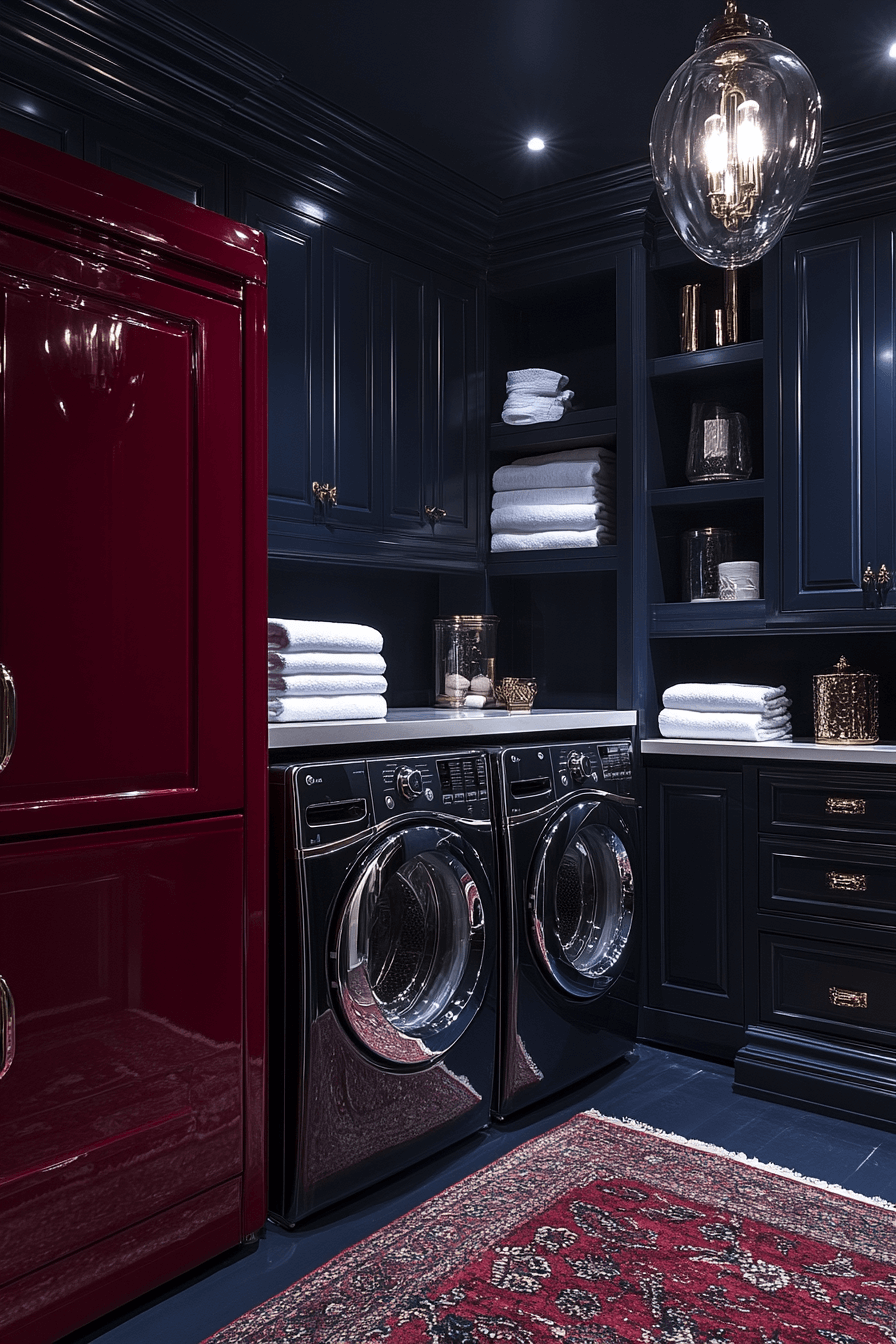 moody laundry room