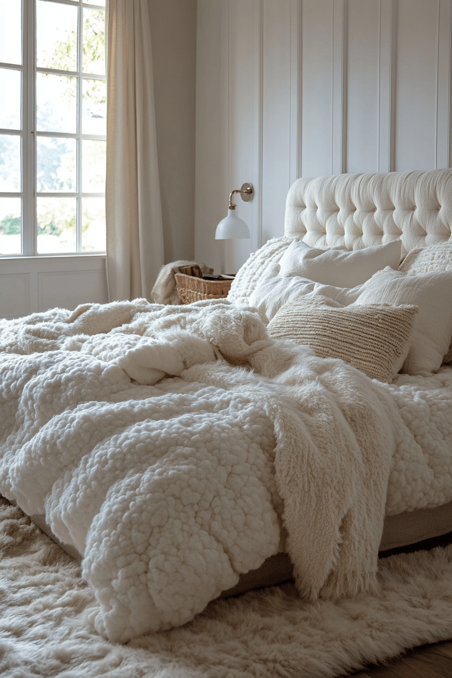 cozy vintage bedroom