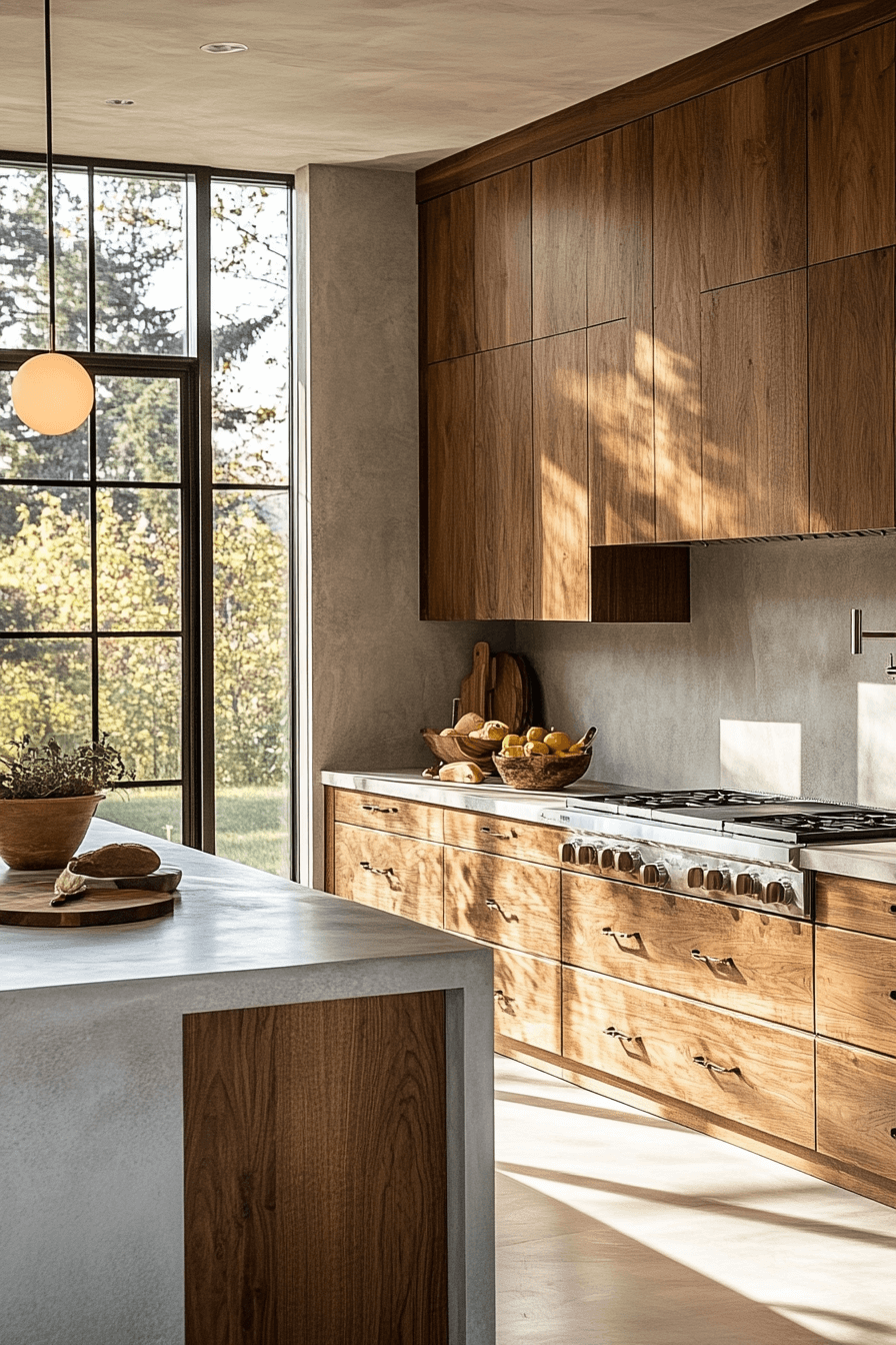 Light Brown Kitchen Cabinets