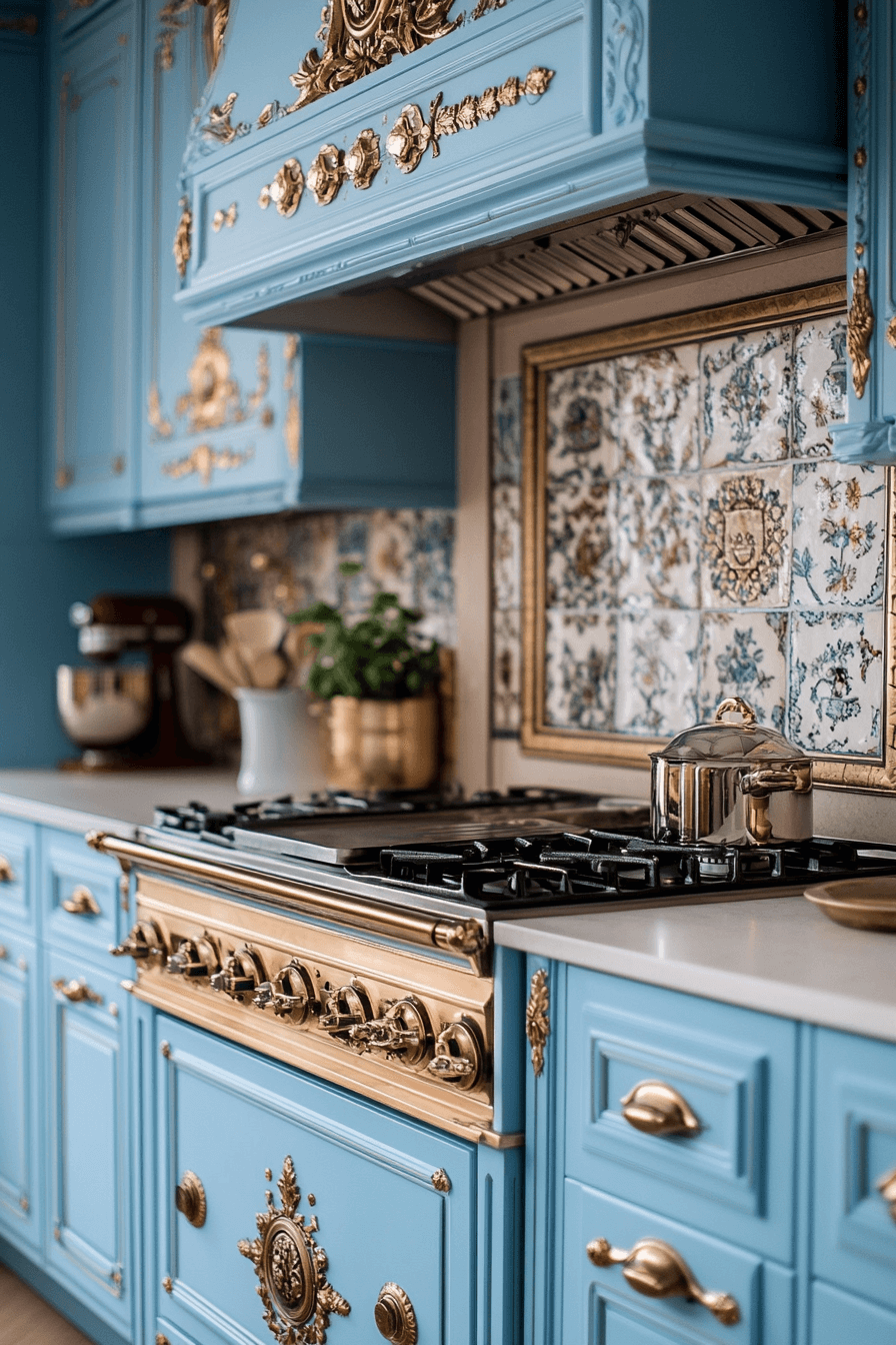 vintage kitchen cabinets