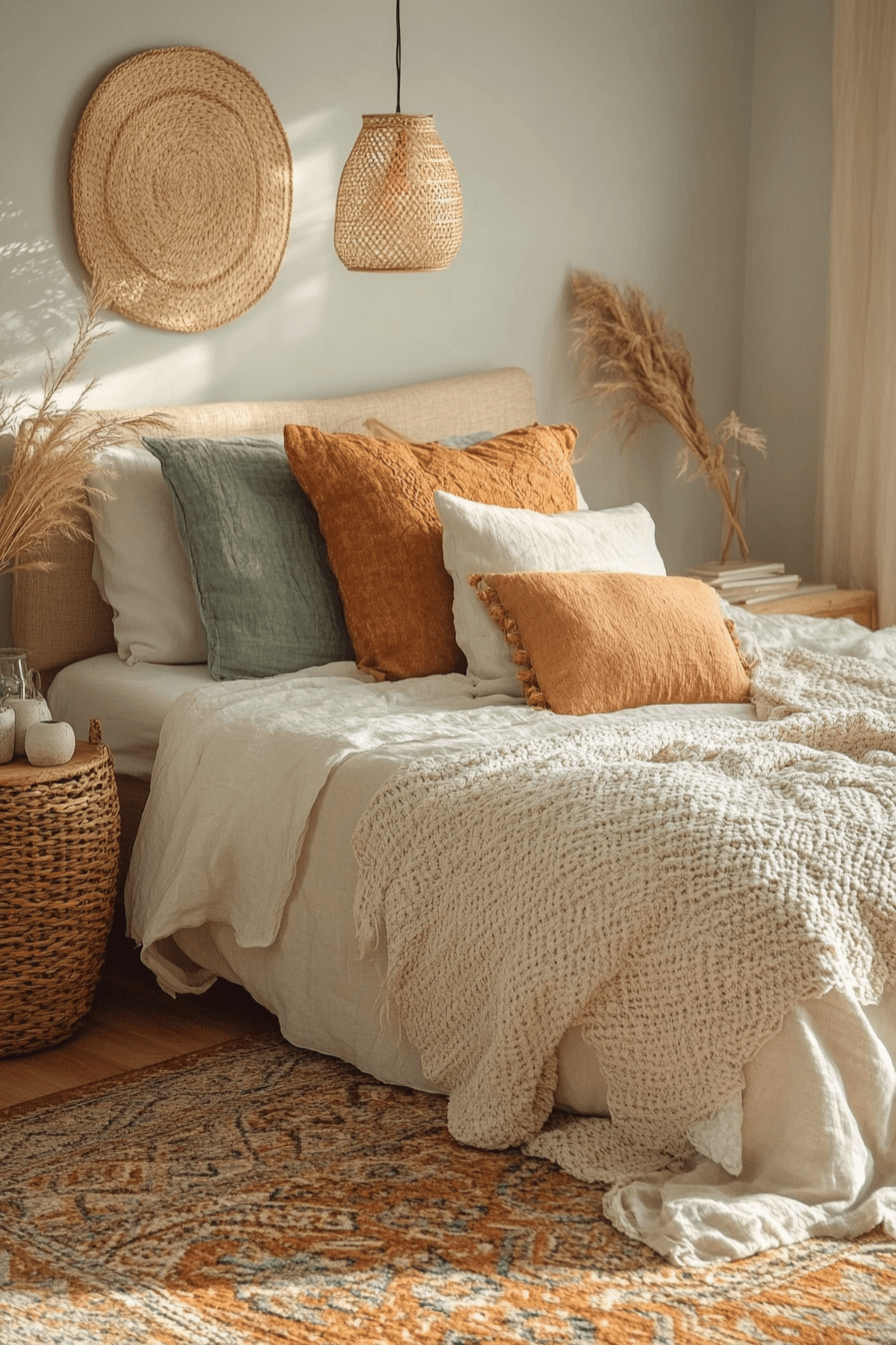 chambre boho chic