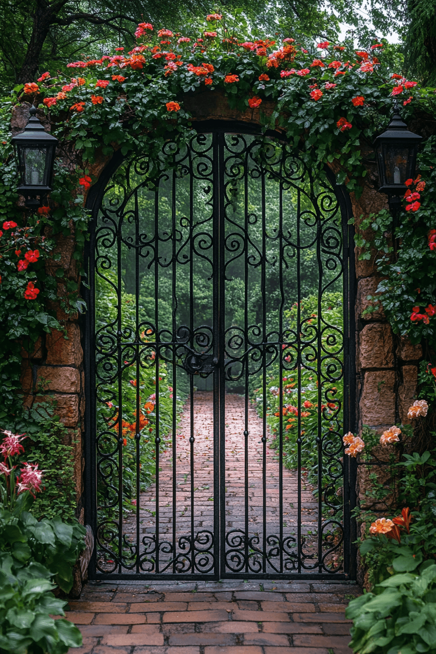 vintage garden decor